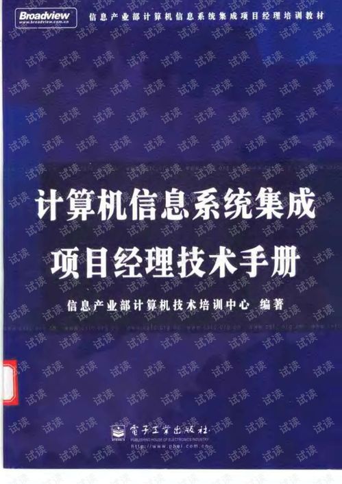 《計算機信息系統(tǒng)集成項目經理技術手冊 核心職責、技術要點與實施策略》