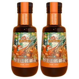 松鼠聰聰有機(jī)山核桃油嬰兒輔食嬰兒食用油寶寶專用油100ML